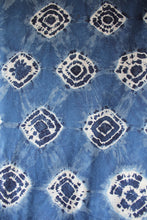 Load image into Gallery viewer, Natural Dye Shibori Handloom Cotton Fabric