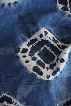 Load image into Gallery viewer, Natural Dye Shibori Handloom Cotton Fabric