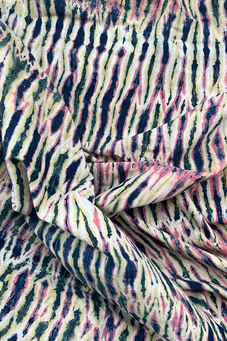 Natural Dye Shibori Cotton Fabric