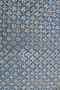 Natural Dye Block Print Cotton Fabric
