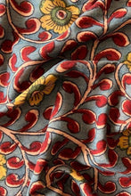 Load image into Gallery viewer, Natural Dye Hand-Painted Kalamkari Cotton Fabric