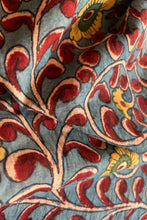 Load image into Gallery viewer, Natural Dye Hand-Painted Kalamkari Cotton Fabric