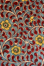 Load image into Gallery viewer, Natural Dye Hand-Painted Kalamkari Cotton Fabric