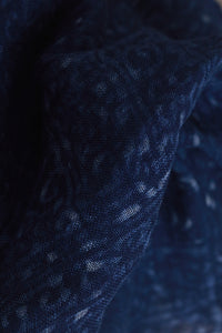 Natural Dye Block Print Linen Stole