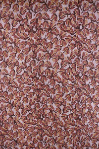 Natural Dye Block Print Linen Stole