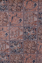 Load image into Gallery viewer, Natural Dye Block Print Linen Stole