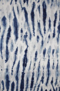 Natural Dye Shibori Cotton x Silk Fabric