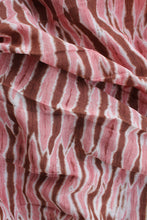 Load image into Gallery viewer, Natural Dye Shibori Cotton x Silk Fabric