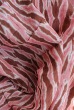 Load image into Gallery viewer, Natural Dye Shibori Cotton x Silk Fabric