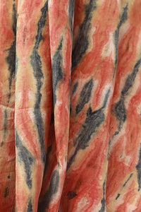 Natural Dye Shibori Silk Fabric