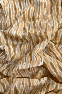 Natural Dye Shibori Cotton x Silk Fabric