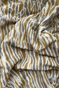 Natural Dye Shibori Cotton x Silk Fabric