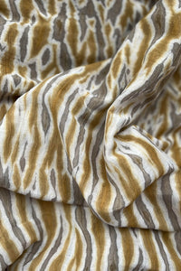 Natural Dye Shibori Cotton x Silk Fabric