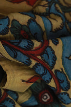 Load image into Gallery viewer, Natural Dye Hand-Painted Kalamkari Cotton x Silk Stole