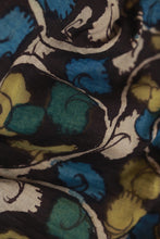 Load image into Gallery viewer, Natural Dye Hand-Painted Kalamkari Cotton x Silk Stole