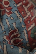 Load image into Gallery viewer, Natural Dye Hand-Painted Kalamkari Silk Stole