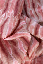 Load image into Gallery viewer, Natural Dye Shibori Cotton x Silk Stole
