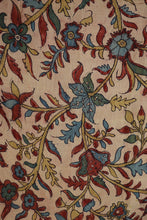 Load image into Gallery viewer, Natural Dye Hand-Painted Kalamkari Silk Stole