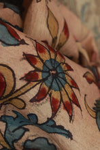 Load image into Gallery viewer, Natural Dye Hand-Painted Kalamkari Silk Stole