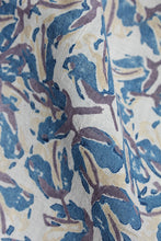 Load image into Gallery viewer, Natural Dye Block Print Cotton Fabric