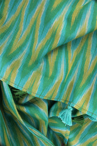 Safe Dye Ikat Cotton Stole