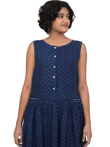 Sleeveless Linen Dress