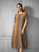 Load image into Gallery viewer, Handwoven Safe Dye Ikat &#39;QURI&#39; Long Dress