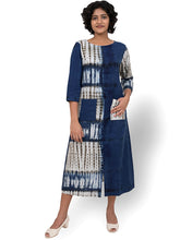 Load image into Gallery viewer, Indigo Sleeved Dress