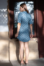 Load image into Gallery viewer, Natural Dyed Hand Block Printed &#39;ELATION&#39; Shirt Dress