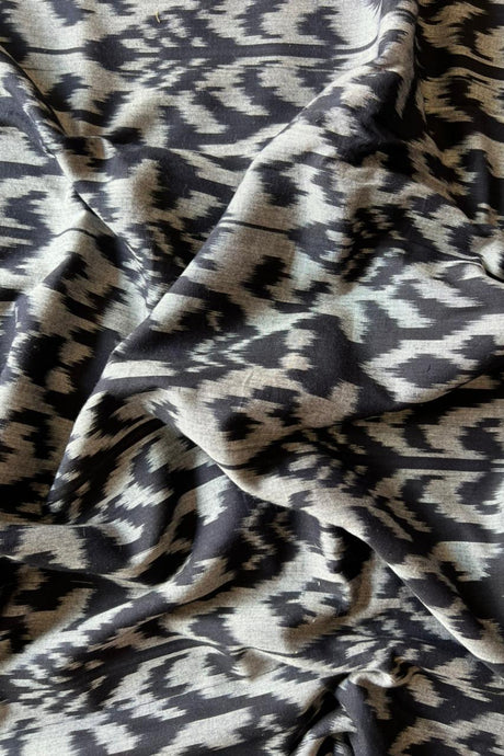 Safe Dye Ikat Cotton Fabric