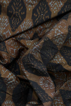 Load image into Gallery viewer, Safe Dye Ikat Silk x Cotton Fabric