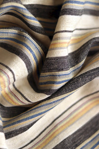 Natural Dye Signature Weave Cotton Fabric - Creative Bee