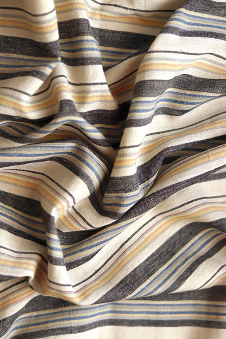 Natural Dye Signature Weave Cotton Fabric - Creative Bee