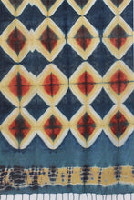 Load image into Gallery viewer, Natural Dye Shibori Cotton Stole
