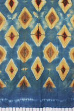 Load image into Gallery viewer, Natural Dye Shibori Cotton Stole