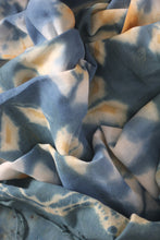 Load image into Gallery viewer, Natural Dye Shibori Cotton Stole
