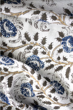 Load image into Gallery viewer, Natural Dye Block Print Cotton Fabric