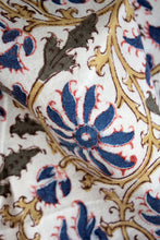 Load image into Gallery viewer, Natural Dye Block Print Cotton Fabric