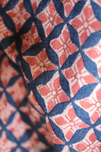 Load image into Gallery viewer, Natural Dye Block Print Cotton Fabric