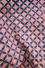 Load image into Gallery viewer, Natural Dye Block Print Cotton Fabric