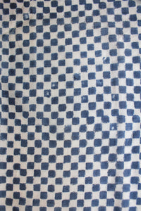 Natural Dye Block Print Cotton Fabric