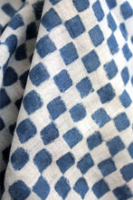 Load image into Gallery viewer, Natural Dye Block Print Cotton Fabric