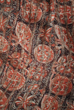 Load image into Gallery viewer, Natural Dye Block Print Silk Fabric