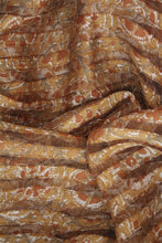 Load image into Gallery viewer, Natural Dye Block Print Silk Fabric