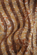 Load image into Gallery viewer, Natural Dye Block Print Silk Fabric