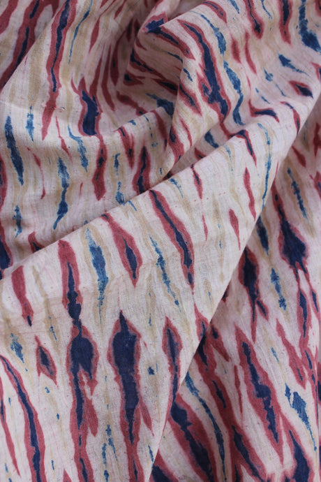 Natural Dye Shibori Cotton Fabric