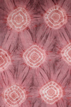 Load image into Gallery viewer, Natural Dye Shibori Cotton Fabric