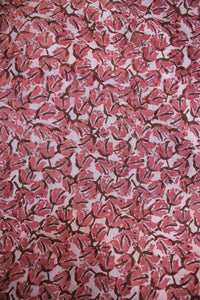 Natural Dye Block Print Cotton Fabric