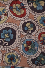 Load image into Gallery viewer, Natural Dye Hand-Painted Kalamkari Silk Stole