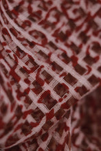 Load image into Gallery viewer, Natural Dye Block Print Filature Silk Dupatta